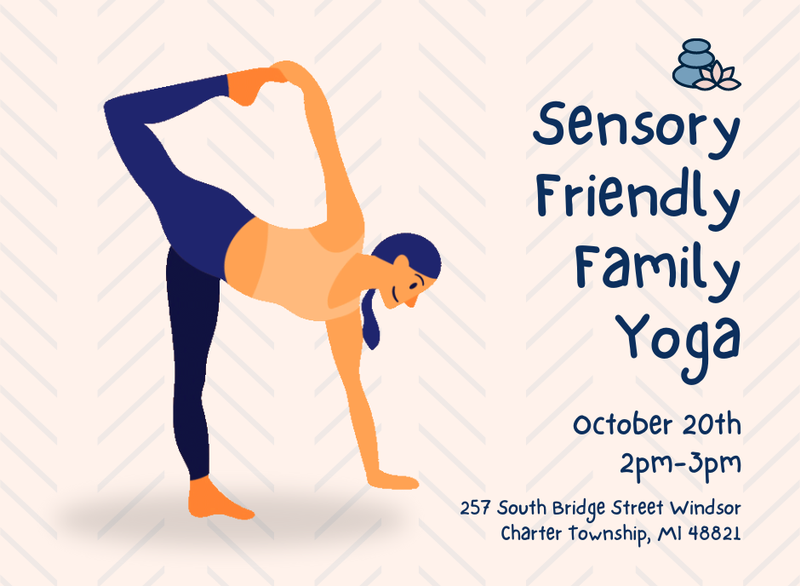 Sensory Friendly Family Yoga – Mid Mich Autism Association